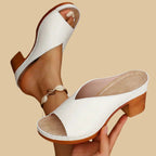 Lina Women's Sandals | Orthopedic Support, Thick Heel 3