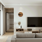 Luxury Walnut Wall Clock - 300mm Round Wood Clock, Numbers or Minimalist Dial Options