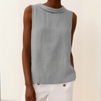 Mara Women's Sleeveless Crop Top | Lightweight Fabric, Elegant Design 0