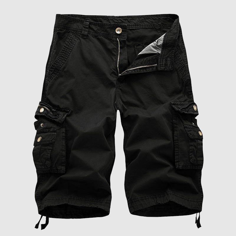 Men's Cargo Shorts in Ripstop Fabric with Multi-Pocket Design for Outdoor Activities 3