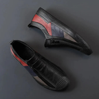 Men’s Casual Colorblock Sneakers with Zip-Up Closure and Lightweight Design 2