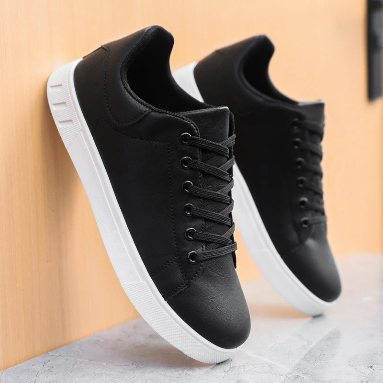 Men's Casual Low Top Sneakers with Lace-Up Design and Cushioned Sole 7