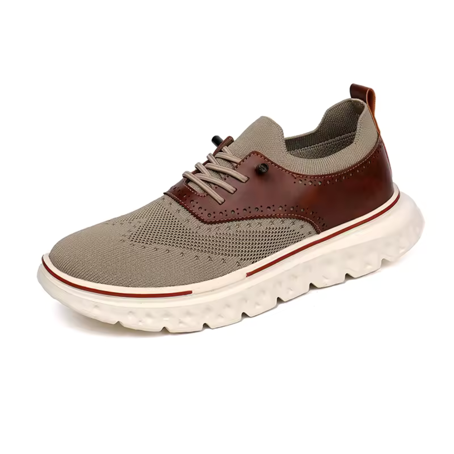 Men’s Extra Wide Walking Shoes with Breathable Knit Upper and Cushioned Insole 2