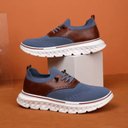 Men’s Extra Wide Walking Shoes with Breathable Knit Upper and Cushioned Insole 3