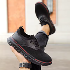Men’s Extra Wide Walking Shoes with Breathable Knit Upper and Cushioned Insole 6