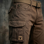 Men’s Insulated Cargo Pants with Flexible Fit and Multiple Pockets 3