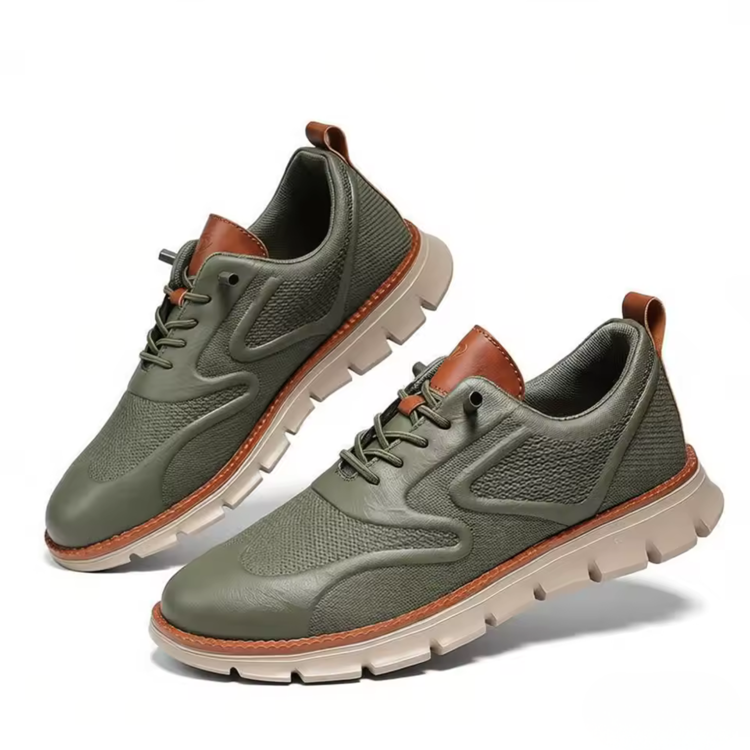 Men's Walking Shoes with Breathable Upper and Supportive Fit for All-Day Comfort 2