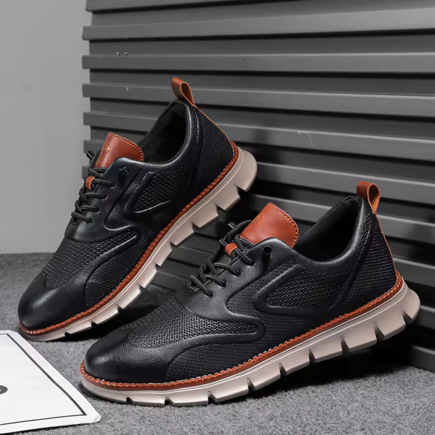 Men's Walking Shoes with Breathable Upper and Supportive Fit for All-Day Comfort 4