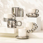 Minimalist Porcelain Dinnerware Set – Elegant White Plates for Everyday and Special Occasions, Dishwasher and Microwave Safe 1