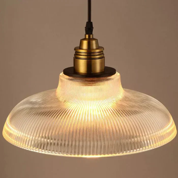 Modern Glass Aura Pendant Ceiling Lamp - Dimmable 8W LED, Adjustable Hanging Wire