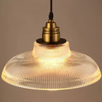 Modern Glass Aura Pendant Ceiling Lamp - Dimmable 8W LED, Adjustable Hanging Wire