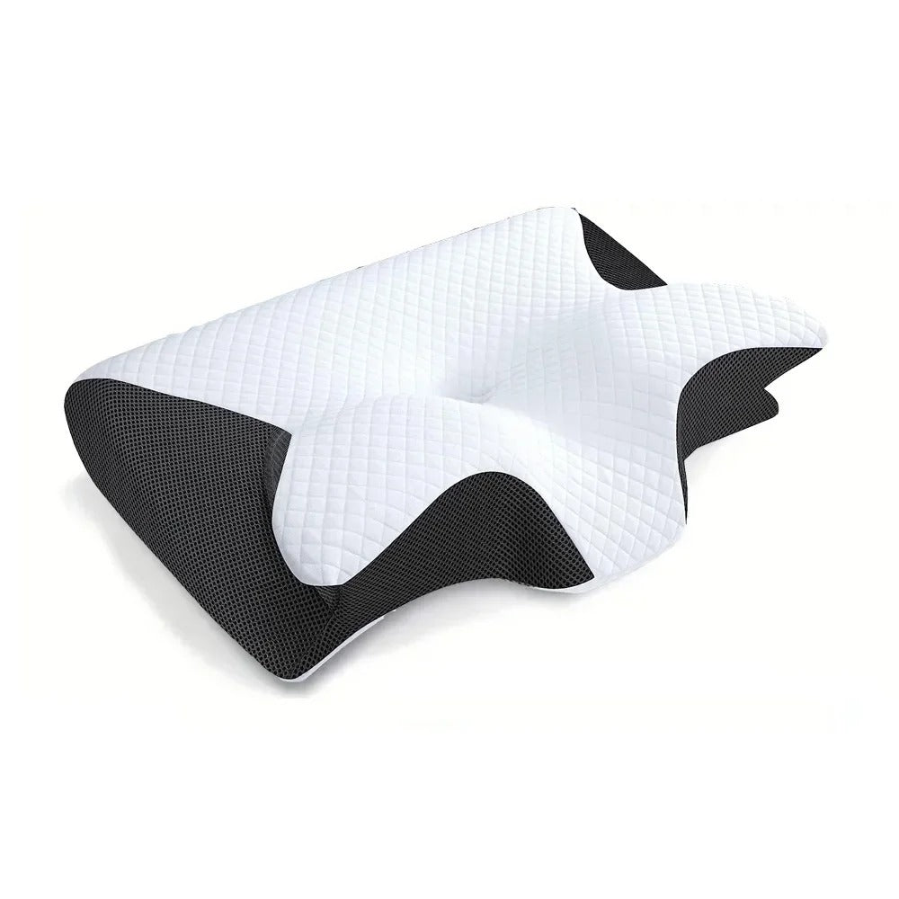 Neck Support Pillow in Memory Foam with Contour Design for All Sleepers 0