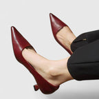 Nina Women's Black Heels | Orthopedic Comfort Design 0