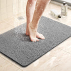 Non-Slip Bath Mat with Microban Technology – Soft Shower Mat for Enhanced Safety and Comfort, Customizable Size 1
