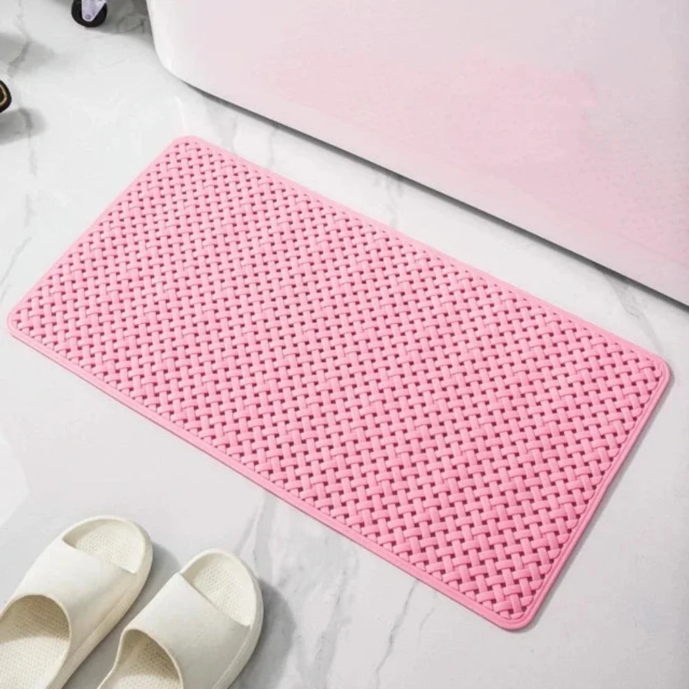 Non-Slip Bathtub Mat with Suction Cups – Safe Shower Mat for Elderly, Easy to Clean, Mold Resistant, Quick Drying, Various Colors 7