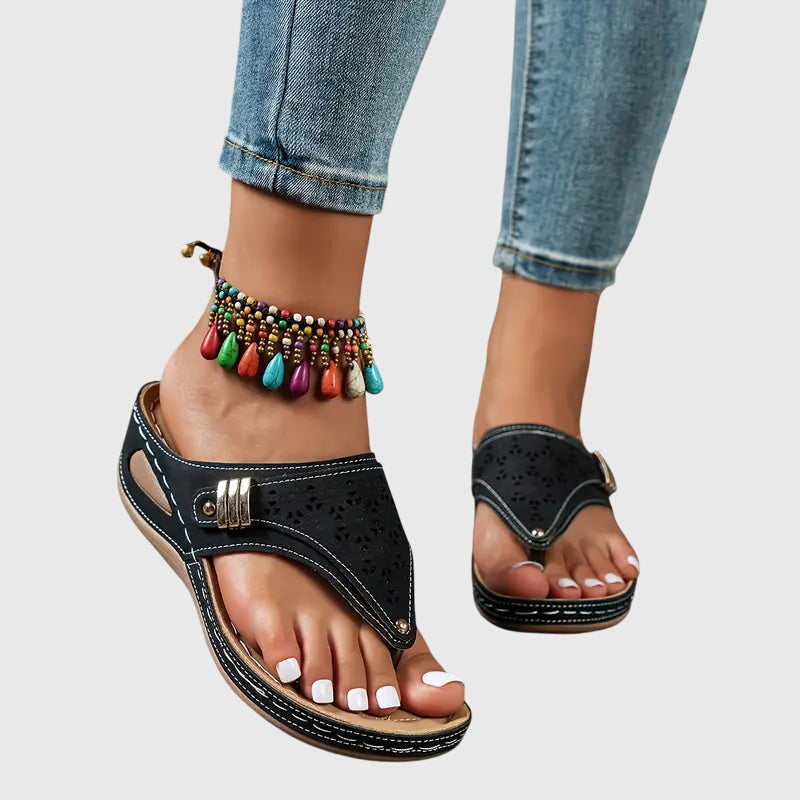 Orthopedic Sandals with Ergonomic Support and Slip-On Design – Comfortable Casual Footwear 6
