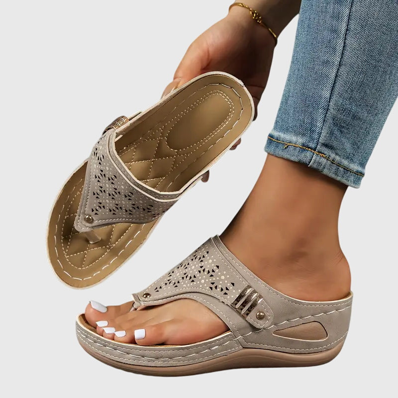 Orthopedic Sandals with Ergonomic Support and Slip-On Design – Comfortable Casual Footwear 3