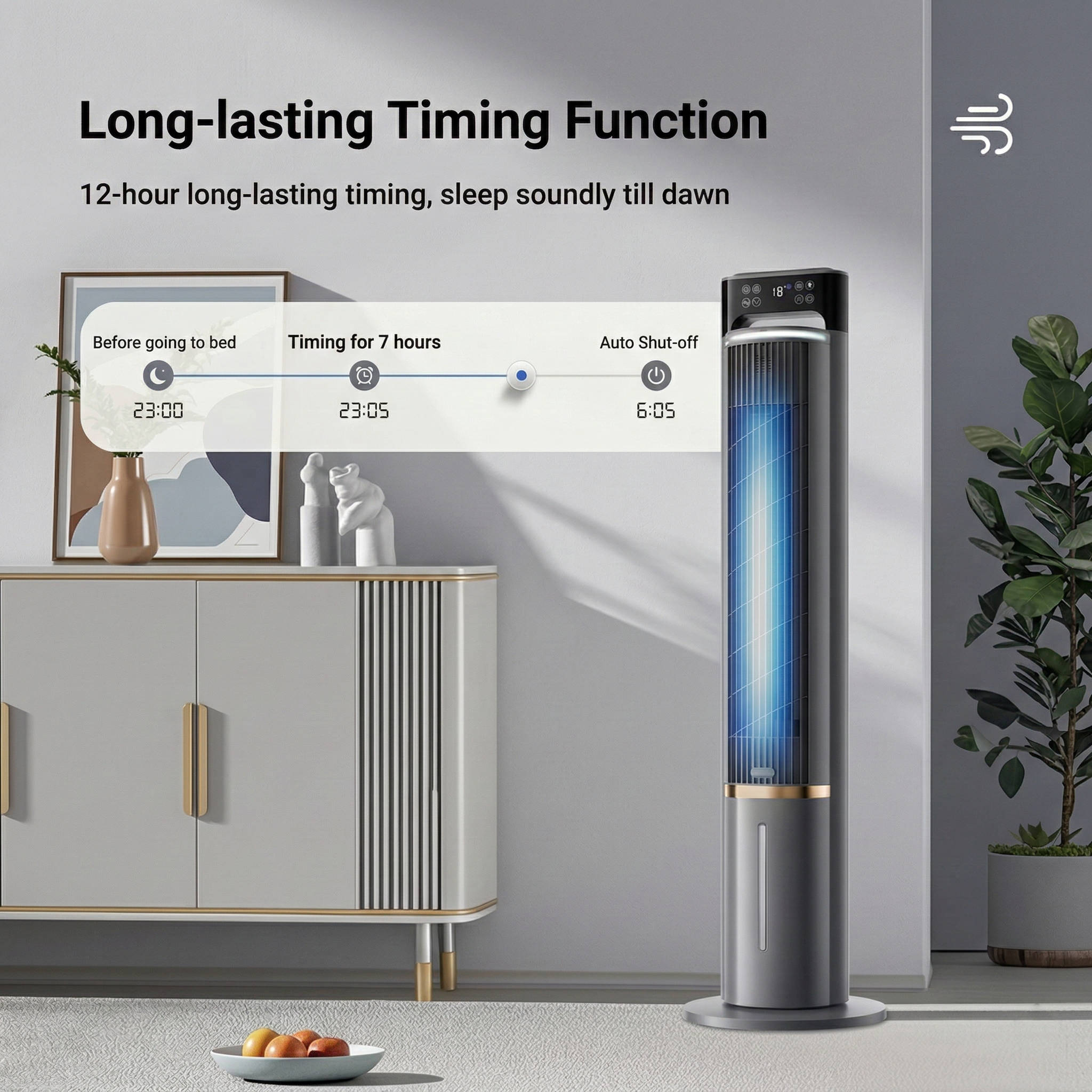 Portable Air Conditioner for Bedroom with Remote Control and Ice Packs 1
