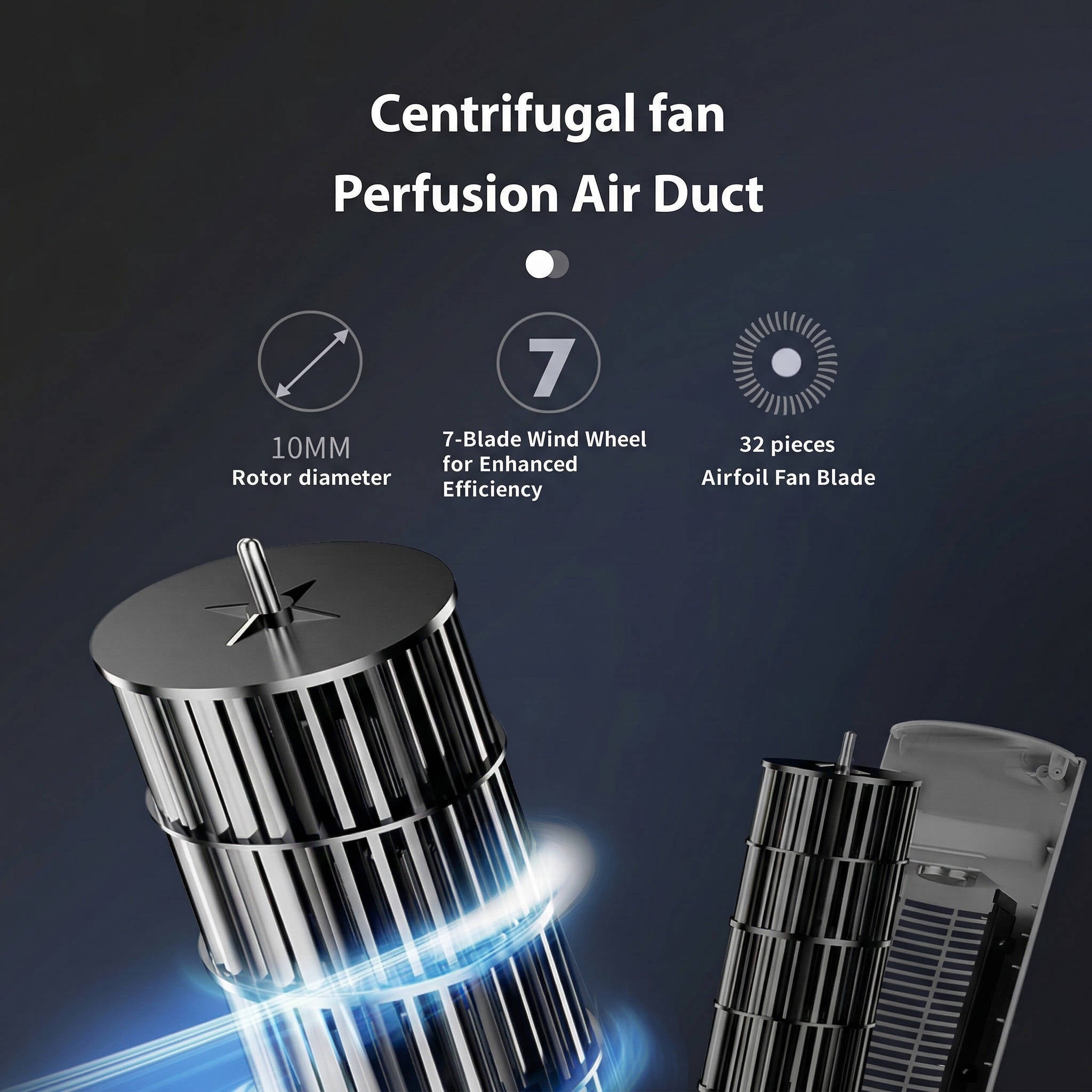 Portable Air Conditioner for Bedroom with Remote Control and Ice Packs 4