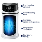 Portable Air Cooler with Plastic Body and USB Power for Desk Use 6