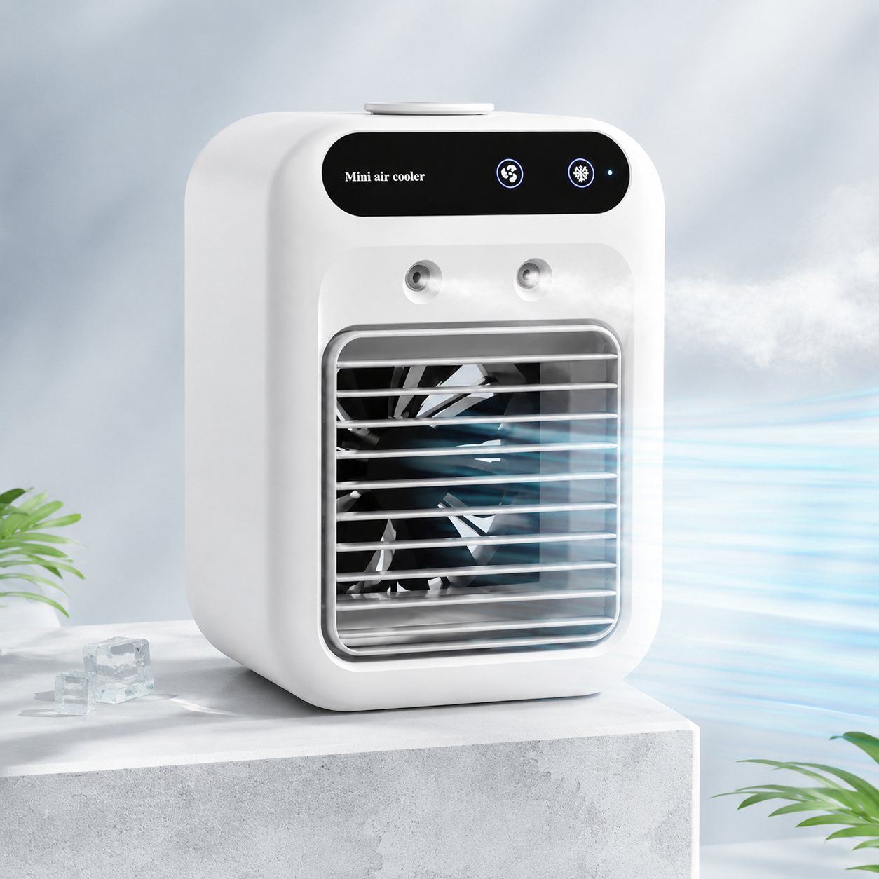 Portable Evaporative Cooler Fan with Water Cooling Technology for Personal Use 66