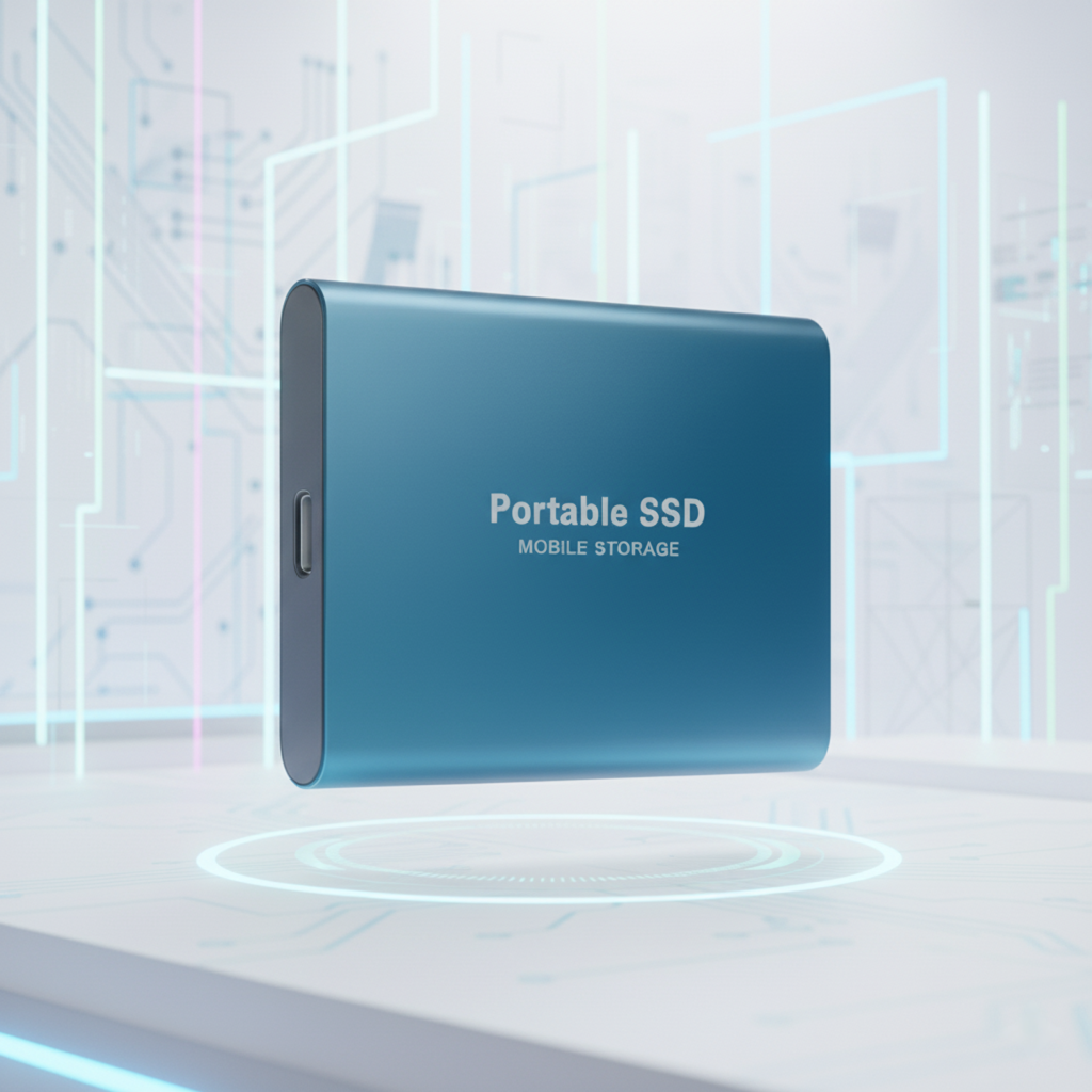 Portable External SSD USB 3.1 Aluminium 128GB High Speed Storage 0