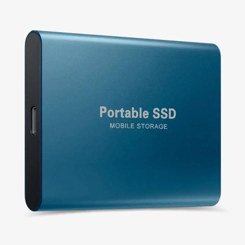 Portable External SSD USB 3.1 Aluminium 128GB High Speed Storage 5