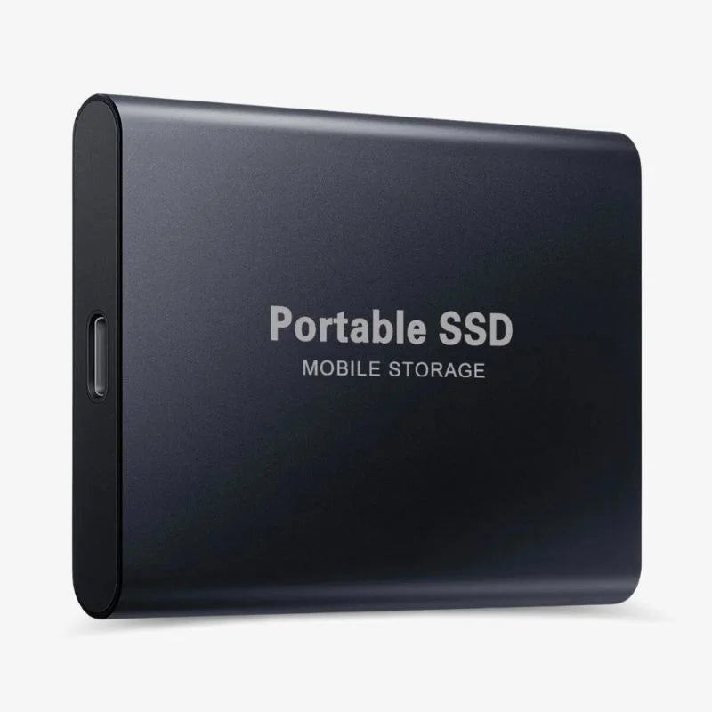 Portable External SSD USB 3.1 Aluminium 128GB High Speed Storage 6