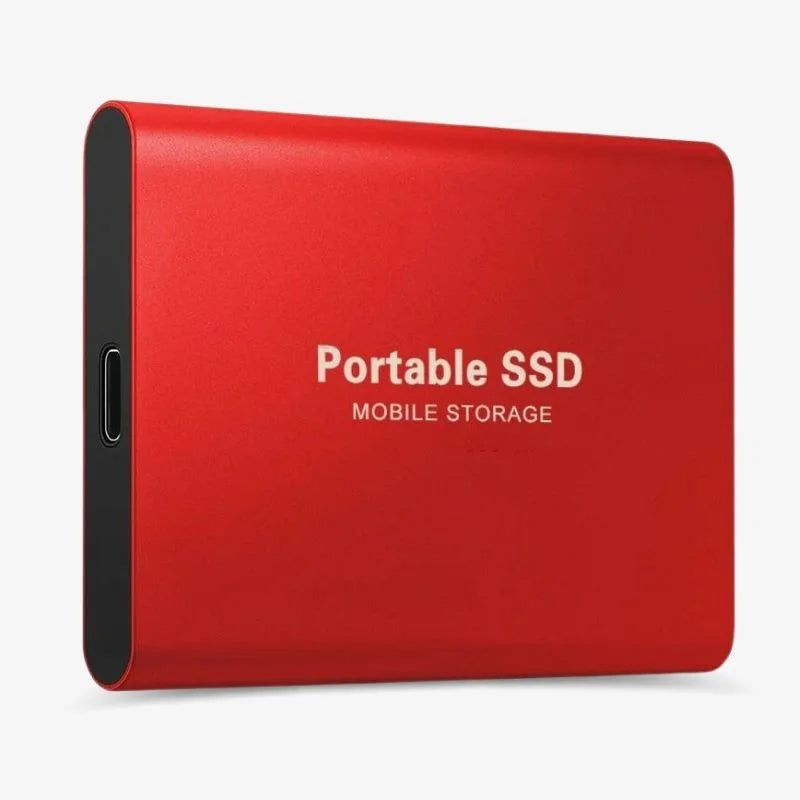 Portable External SSD USB 3.1 Aluminium 128GB High Speed Storage 8