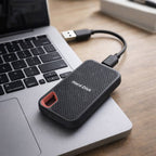 Portable SSD Drive in Anodized Aluminium with High-Speed Transfer 1