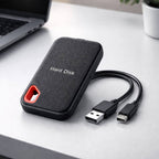 Portable SSD Drive in Anodized Aluminium with High-Speed Transfer 2