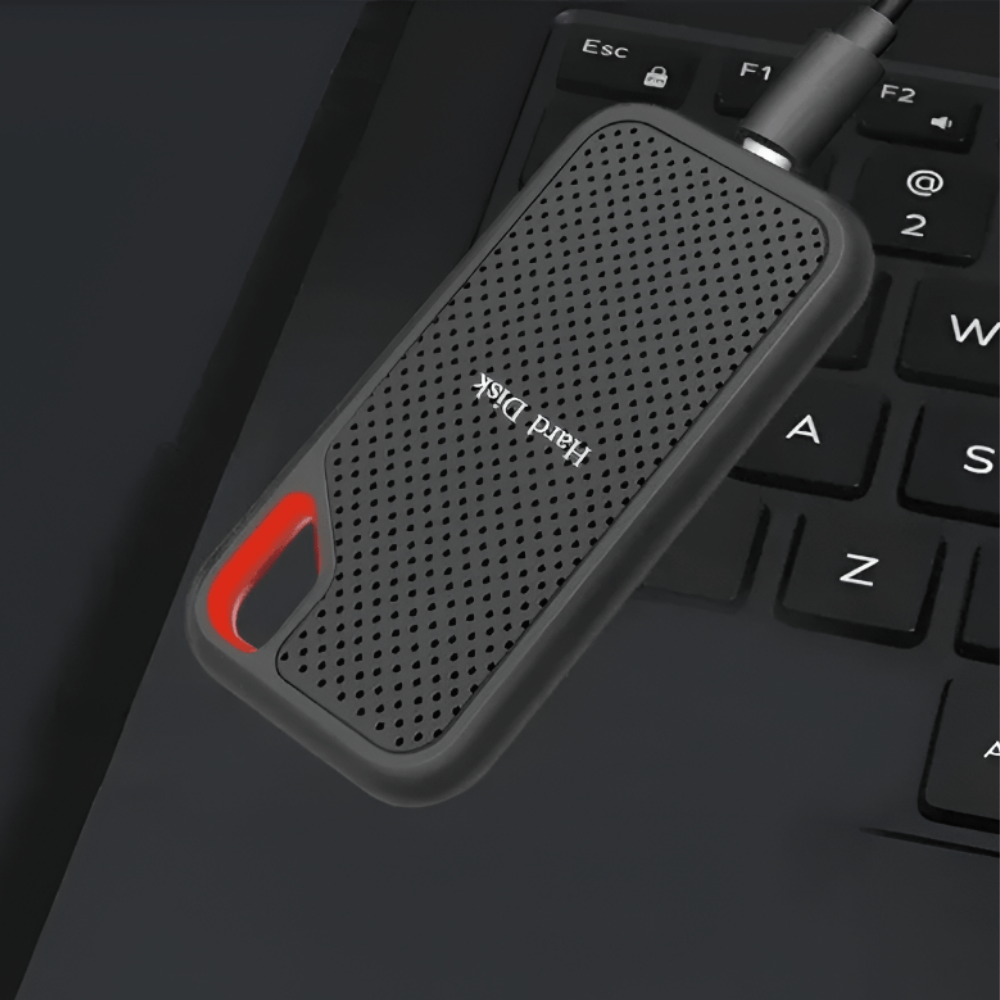 Portable SSD Drive in Anodized Aluminium with High-Speed Transfer 4