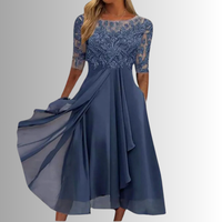 Rhea Women's Lace Dress | Timeless Elegance for Summer Events 0