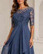 Rhea Women's Lace Dress | Timeless Elegance for Summer Events 02