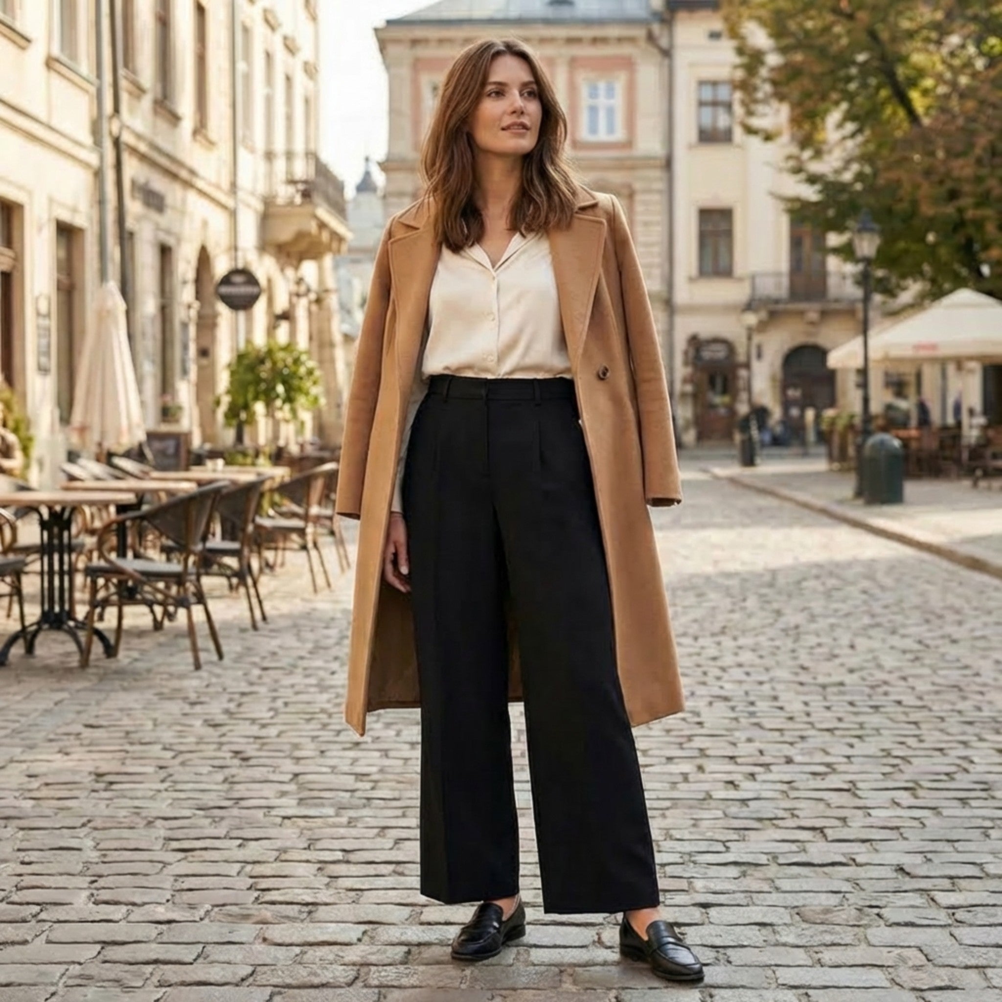 Rita Women's Pants | High-Waist Straight-Leg, Relaxed Fit 2