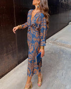 Rosa Women's Maxi Dress | Elegant Boho Style, Perfect for Summer Weddings and Cocktail Events 1