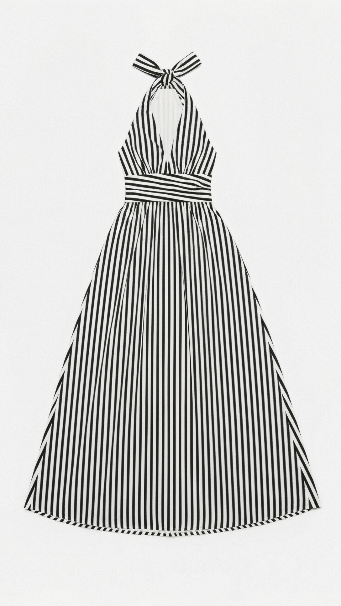 Sandy Women's Maxi Dress | Striped V-Neck, Summer Elegance 2