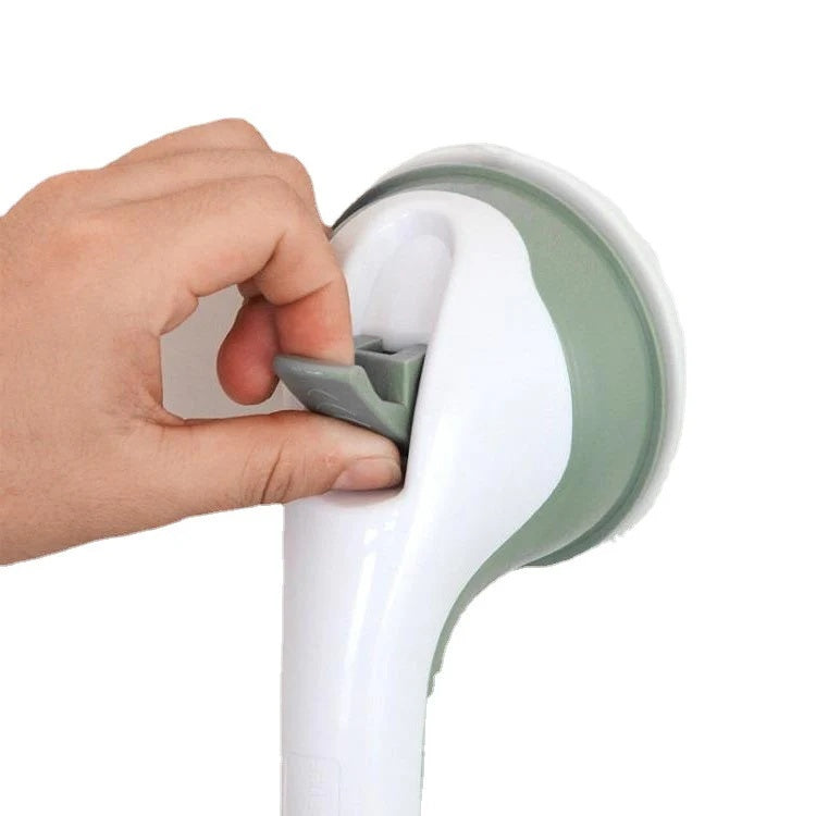 Secure Bathroom Grab Bar with Suction Mount – Non-Slip Shower Grab Rail for Safety and Easy Installation on Smooth Surfaces 2