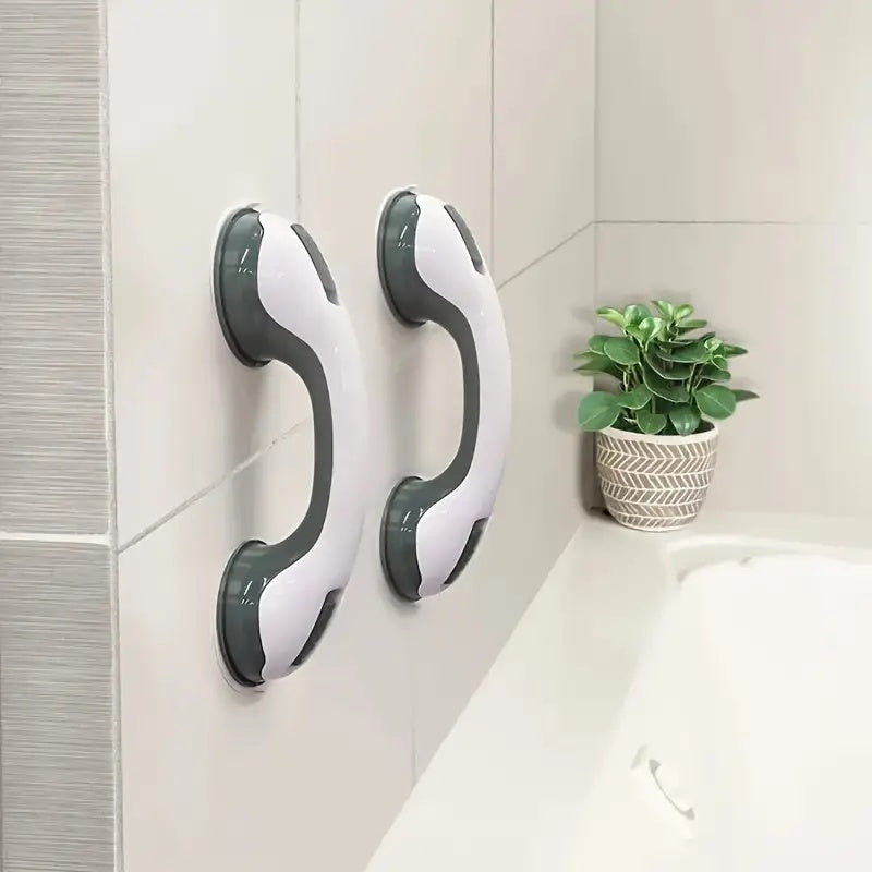 Secure Bathroom Grab Bar with Suction Mount – Non-Slip Shower Grab Rail for Safety and Easy Installation on Smooth Surfaces 6
