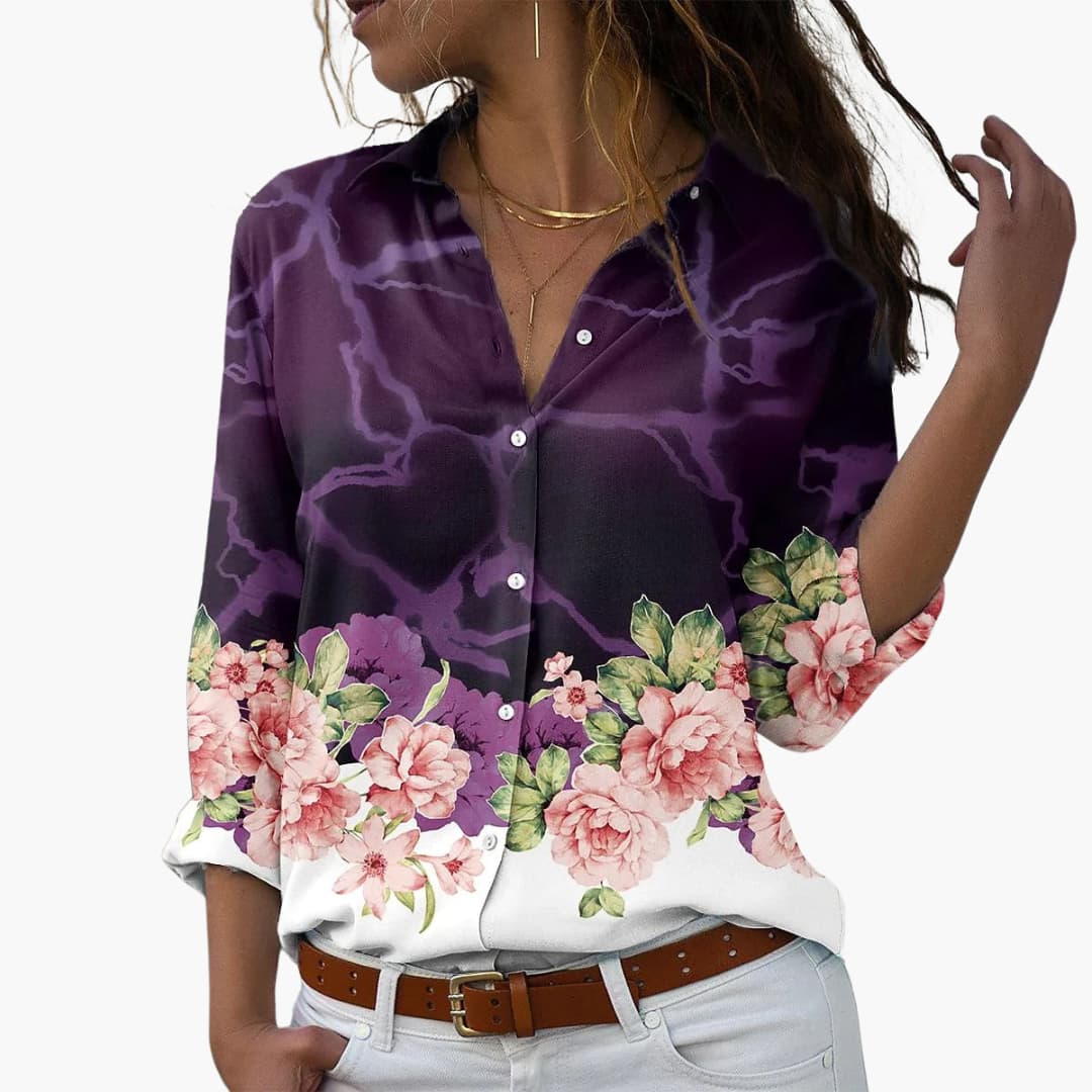 Sierra Women's Floral Tank Top | Soft Breathable Fabric, Casual Style 5