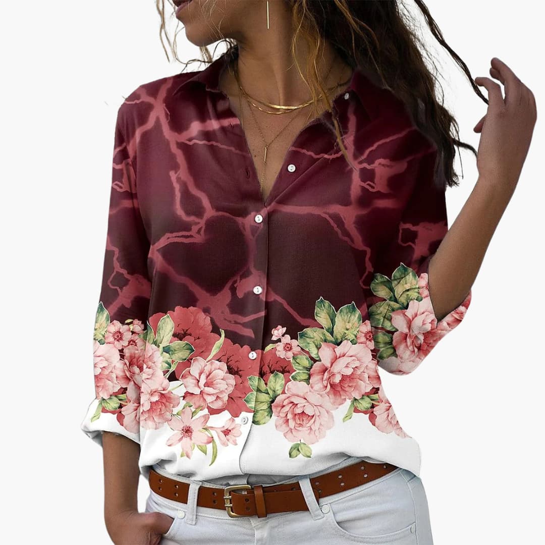 Sierra Women's Floral Tank Top | Soft Breathable Fabric, Casual Style 6