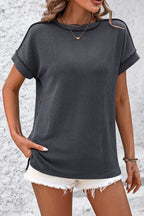Sierra Women's T-Shirt | Ribbed Stretch Fabric, Versatile Casual Style 3