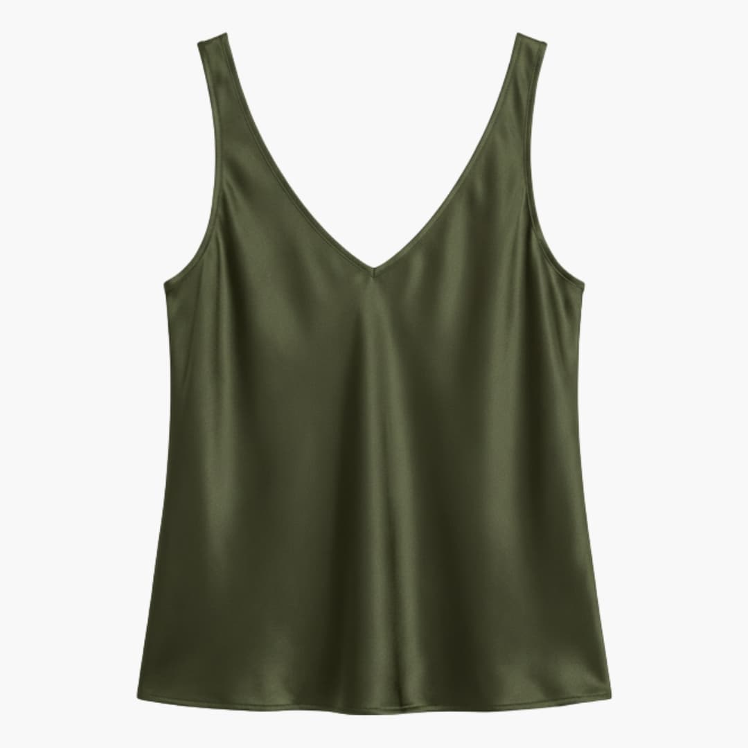 Sierra Women's Tank Top | Lightweight Silk, Sleeveless Summer Style 2