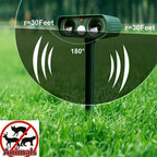 Solar-Powered Ultrasonic Animal Repeller with Motion Sensor for Garden 4