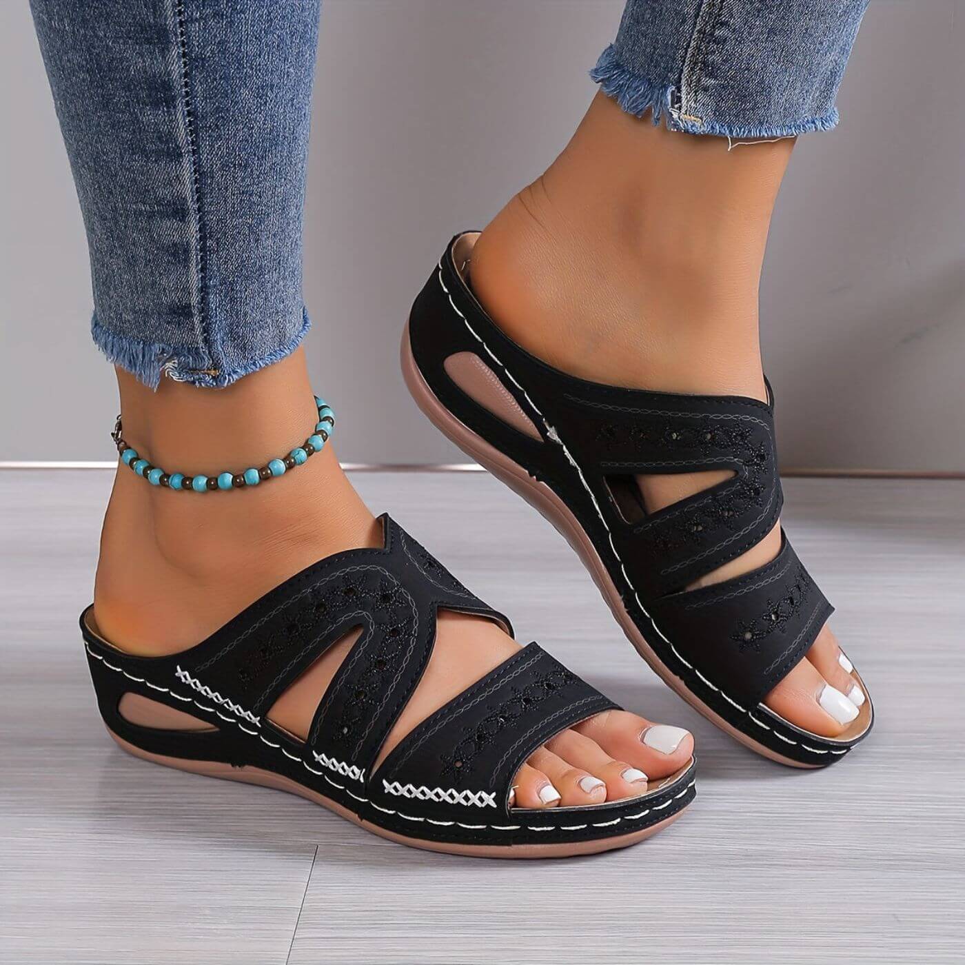 Soleva Women's Sandals | Orthopedic Slip-Resistant Comfort 1