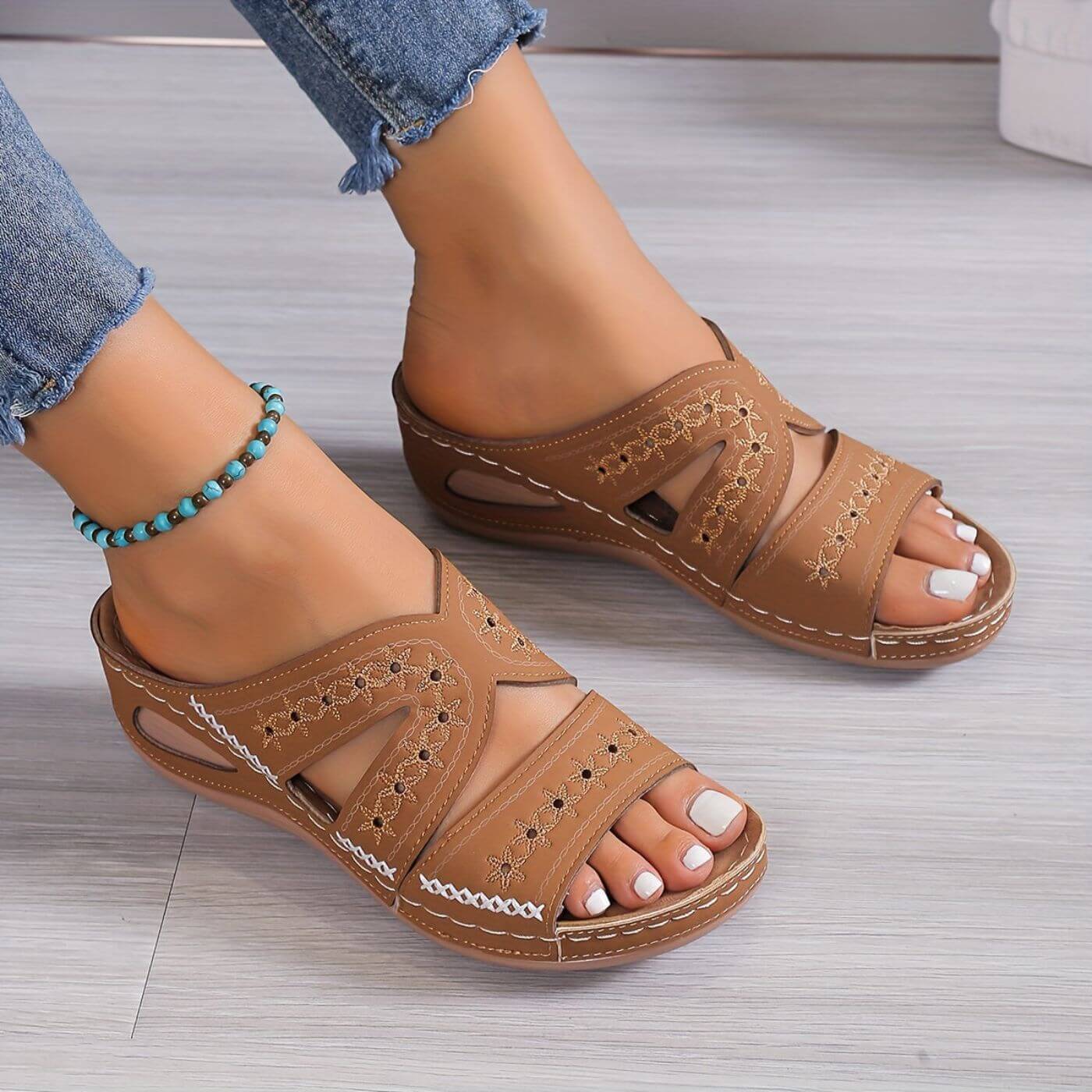 Soleva Women's Sandals | Orthopedic Slip-Resistant Comfort 3