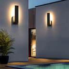 Solvante Modern Outdoor Wall Light - IP54 Waterproof Aluminum LED Garden Sconce