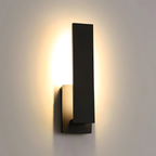 Solvante Modern Outdoor Wall Light - IP54 Waterproof Aluminum LED Garden Sconce