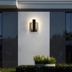Solvante Modern Outdoor Wall Light - IP54 Waterproof Aluminum LED Garden Sconce