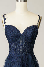Sophie Women's A-line Evening Gown | Elegant Appliqués, Formal Dress 3